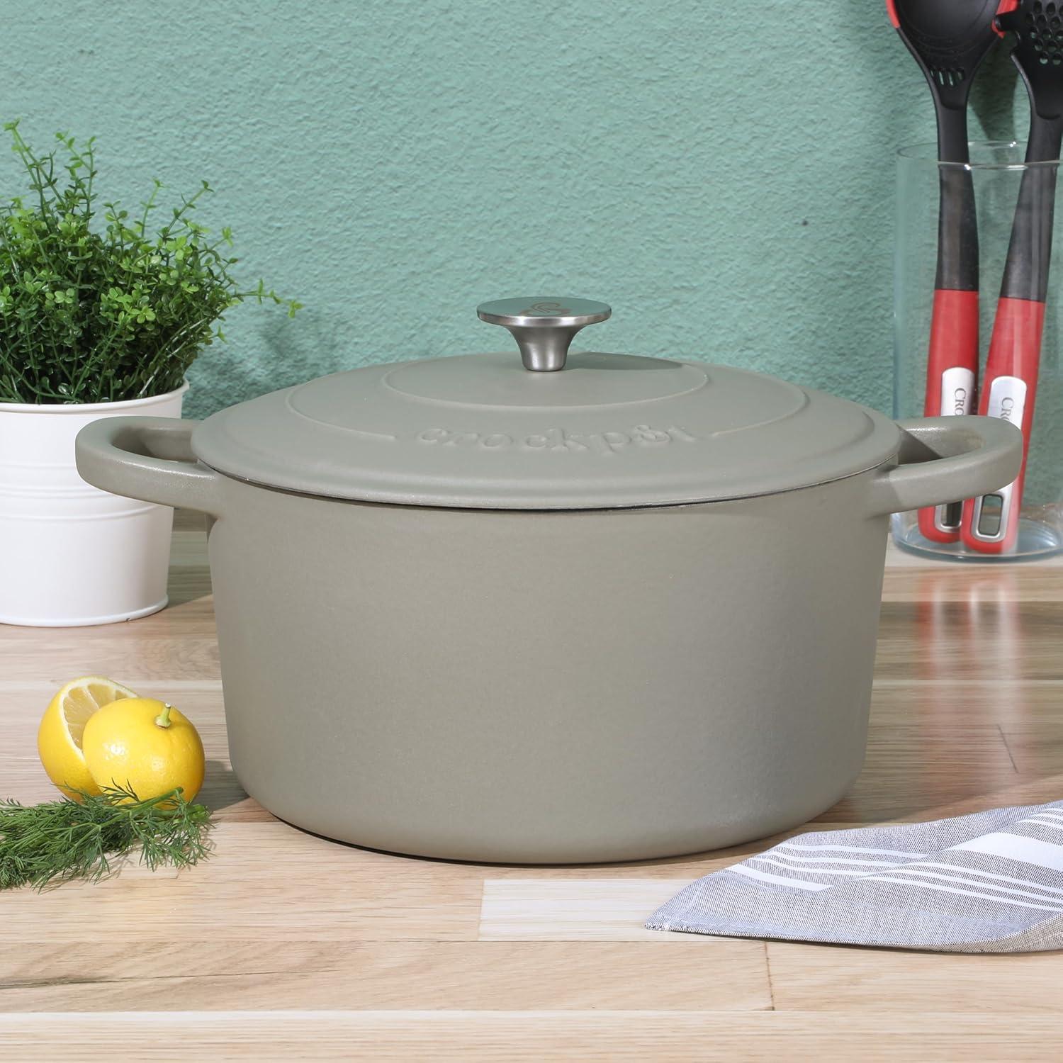 Crock-pot Crock-Pot Artisan Non-Stick Cast Iron Round Dutch Oven