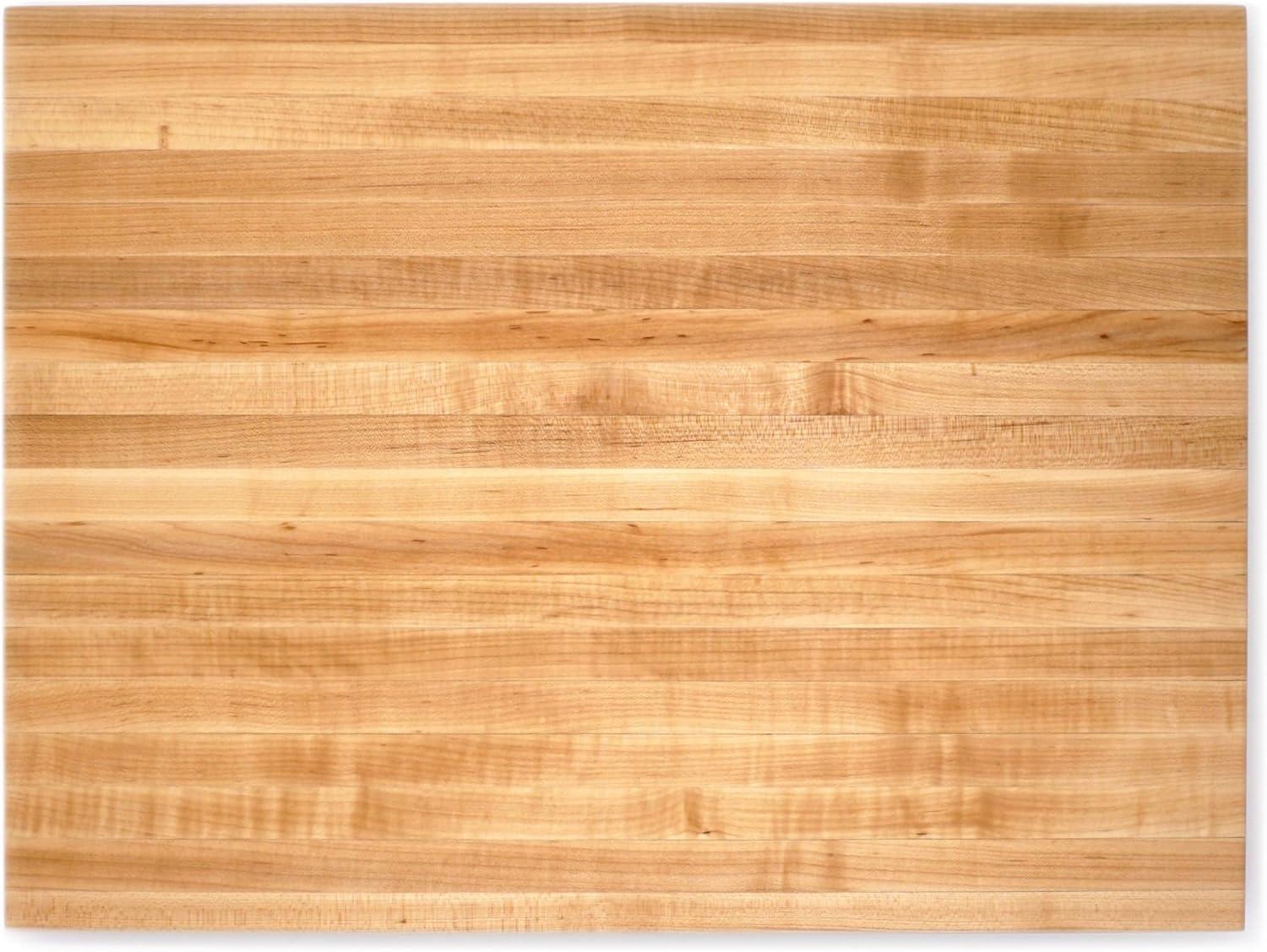 JK Adams Professional Edge Grain Maple Cutting Board, 24"x18"x1.5"