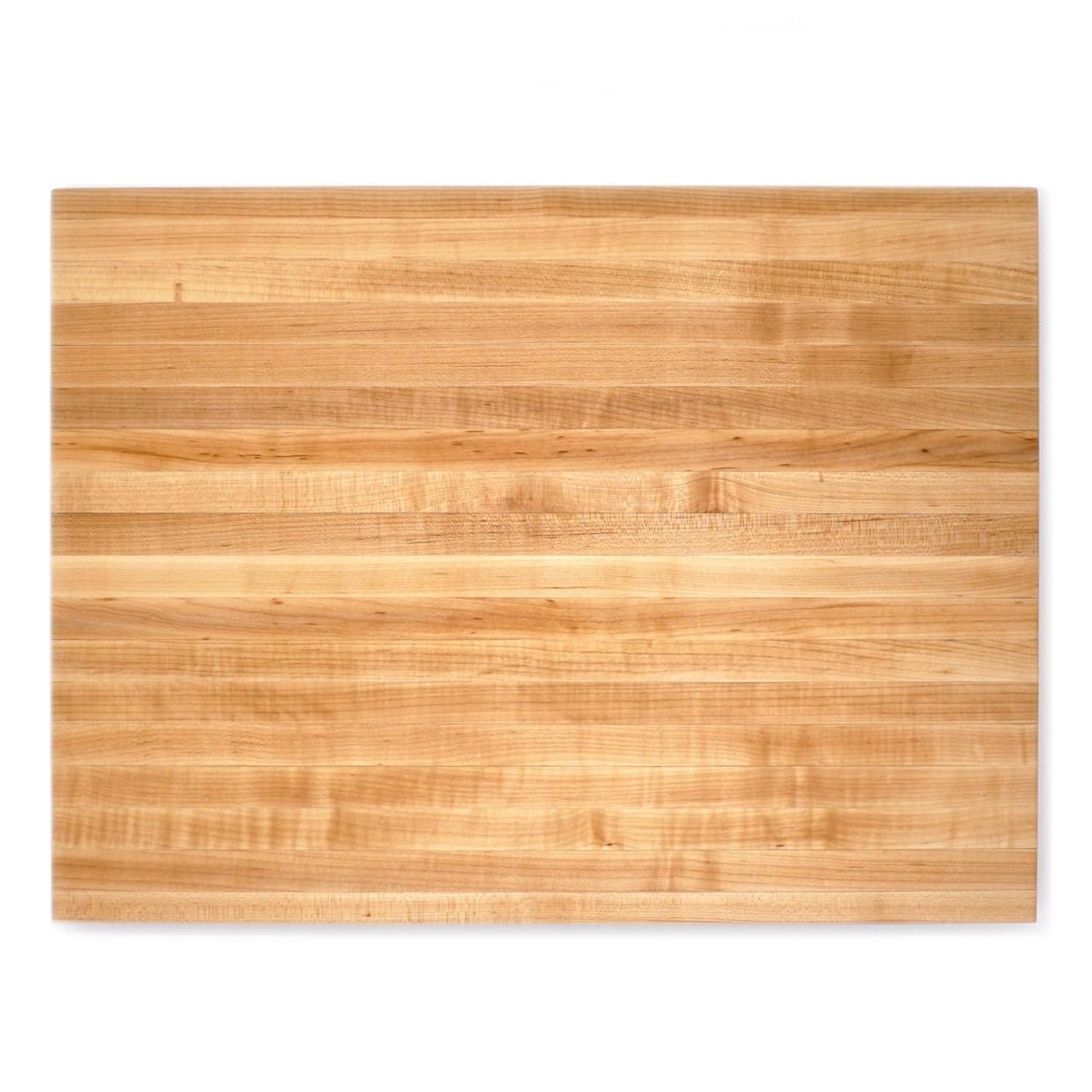 JK Adams Professional Edge Grain Maple Cutting Board, 24"x18"x1.5"