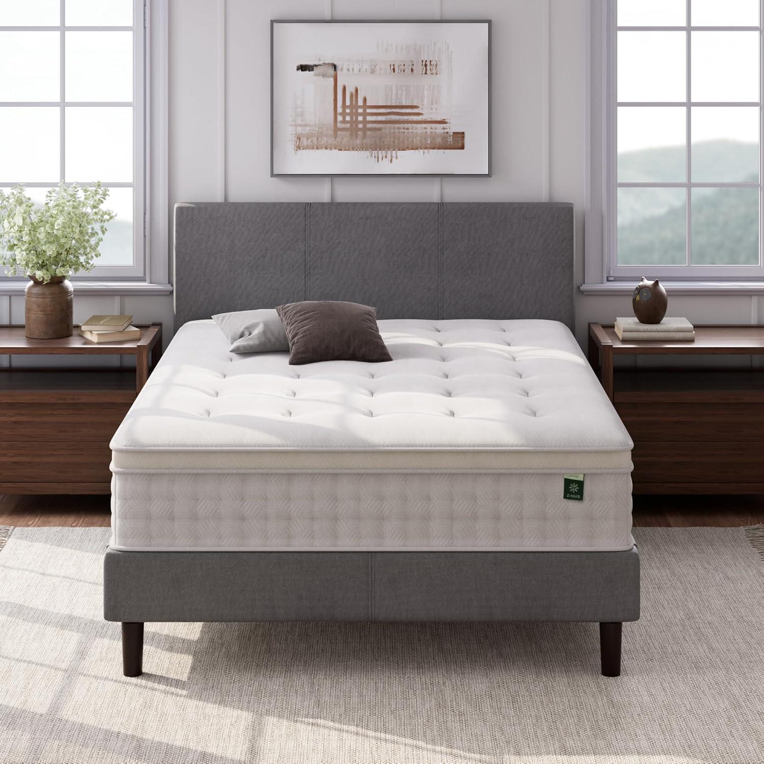 Full Euro Top 12" Hybrid Mattress with Pocket Springs