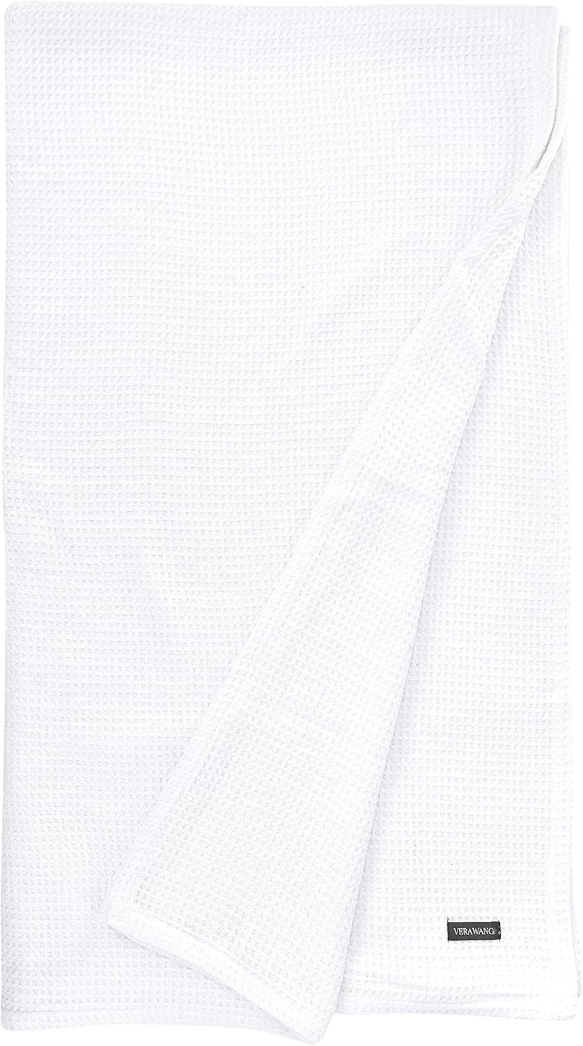 Vera Wang Vera Wang Waffleweave Cotton Blanket