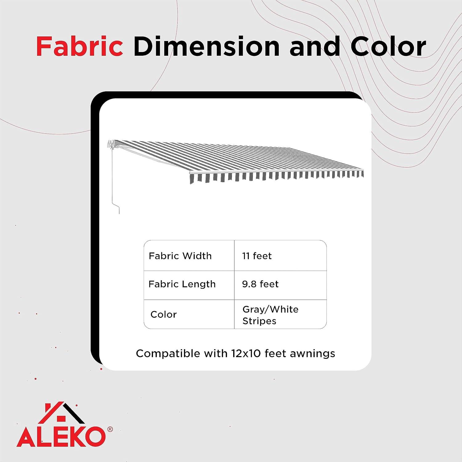 ALEKO Retractable Awning Fabric Replacement