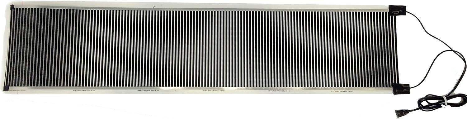 RHS Propagation Heat Mat with Durable Waterproof Design, Made in USA, Pack of 1, 11" x 48" inches Black