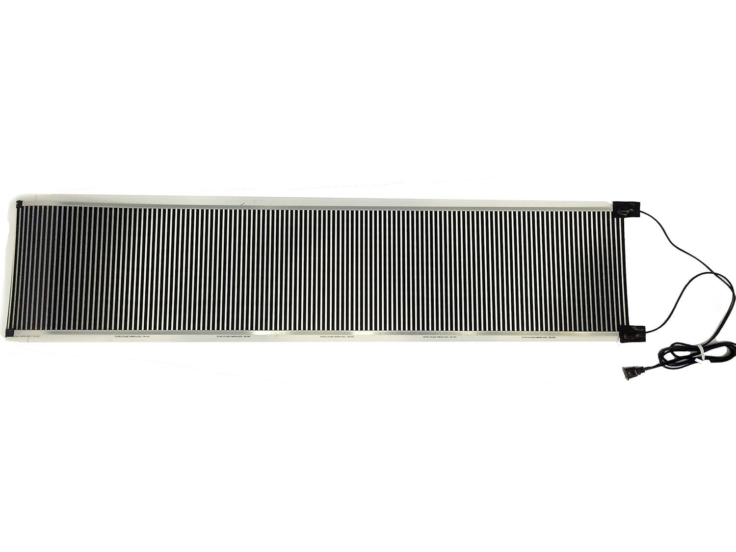 RHS Propagation Heat Mat with Durable Waterproof Design, Made in USA, Pack of 1, 11" x 48" inches Black