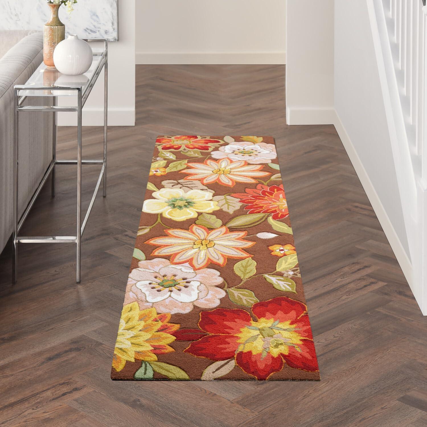 Nourison Fantasy Blooiming Floral Area Rug