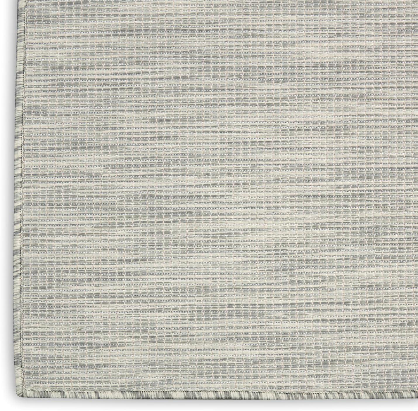 Nourison Positano POS01 Indoor/outdoor Area Rug - Light Grey 3' x 5'