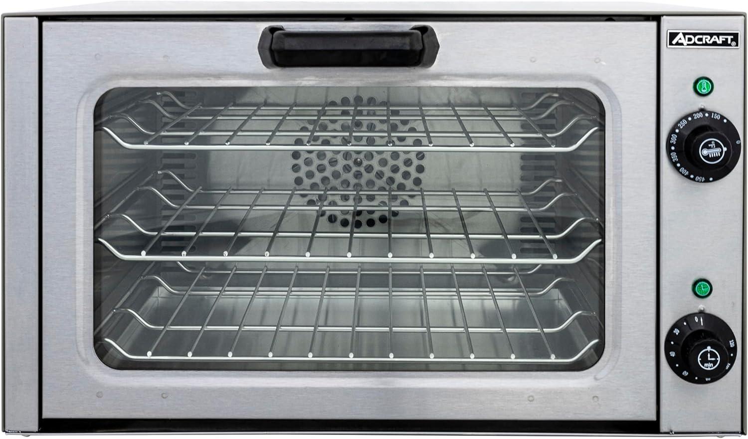 1750W Stainless Steel Quarter Size Electric Convection Oven
