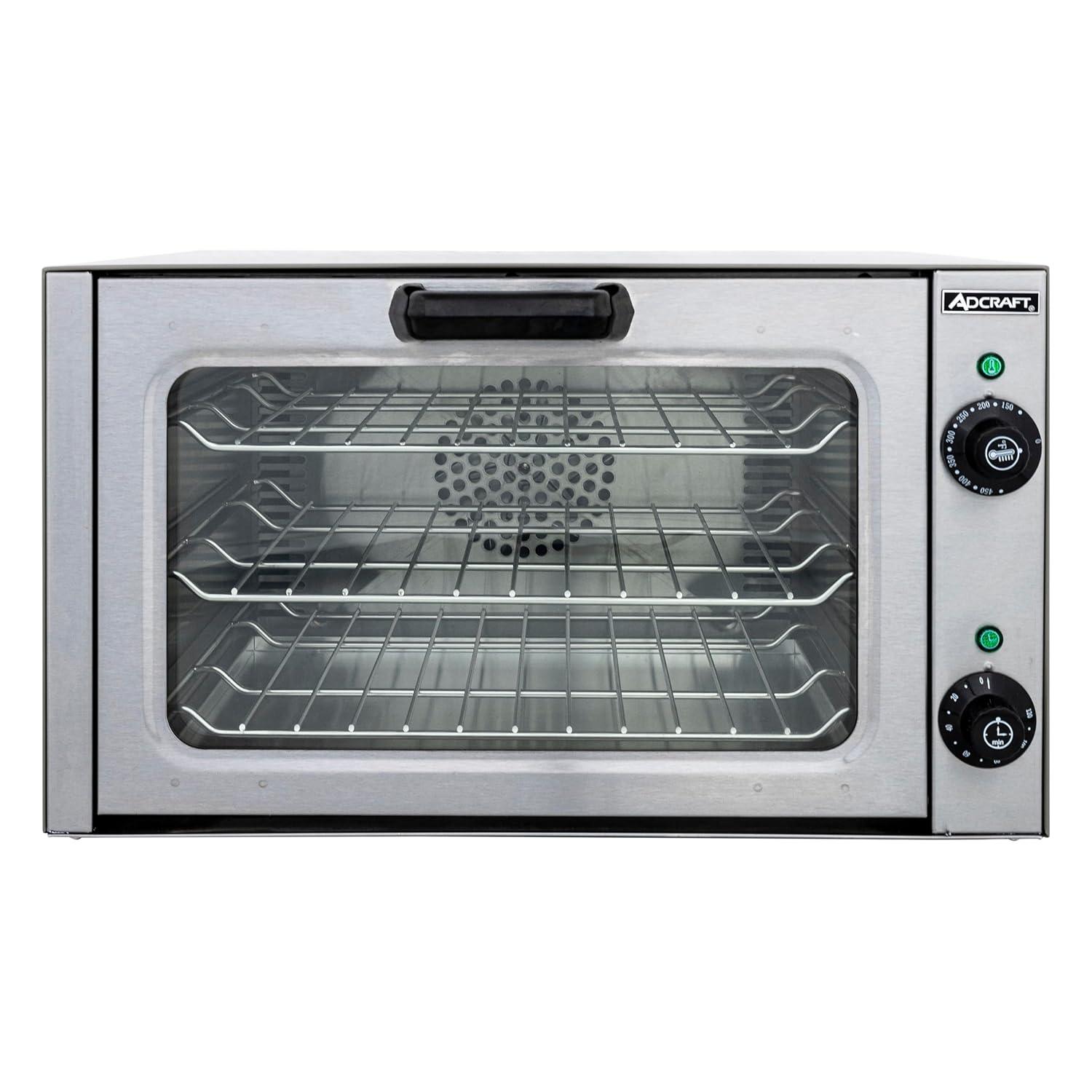 1750W Stainless Steel Quarter Size Electric Convection Oven
