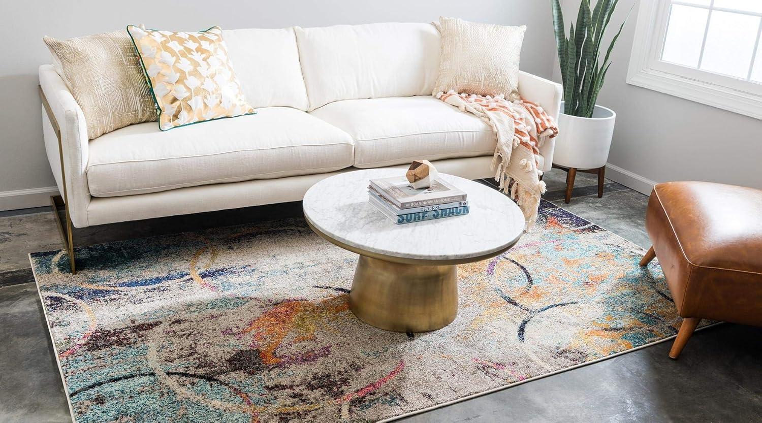Chromatic Imperial Beige 5' 0 x 8' 0 Area Rug