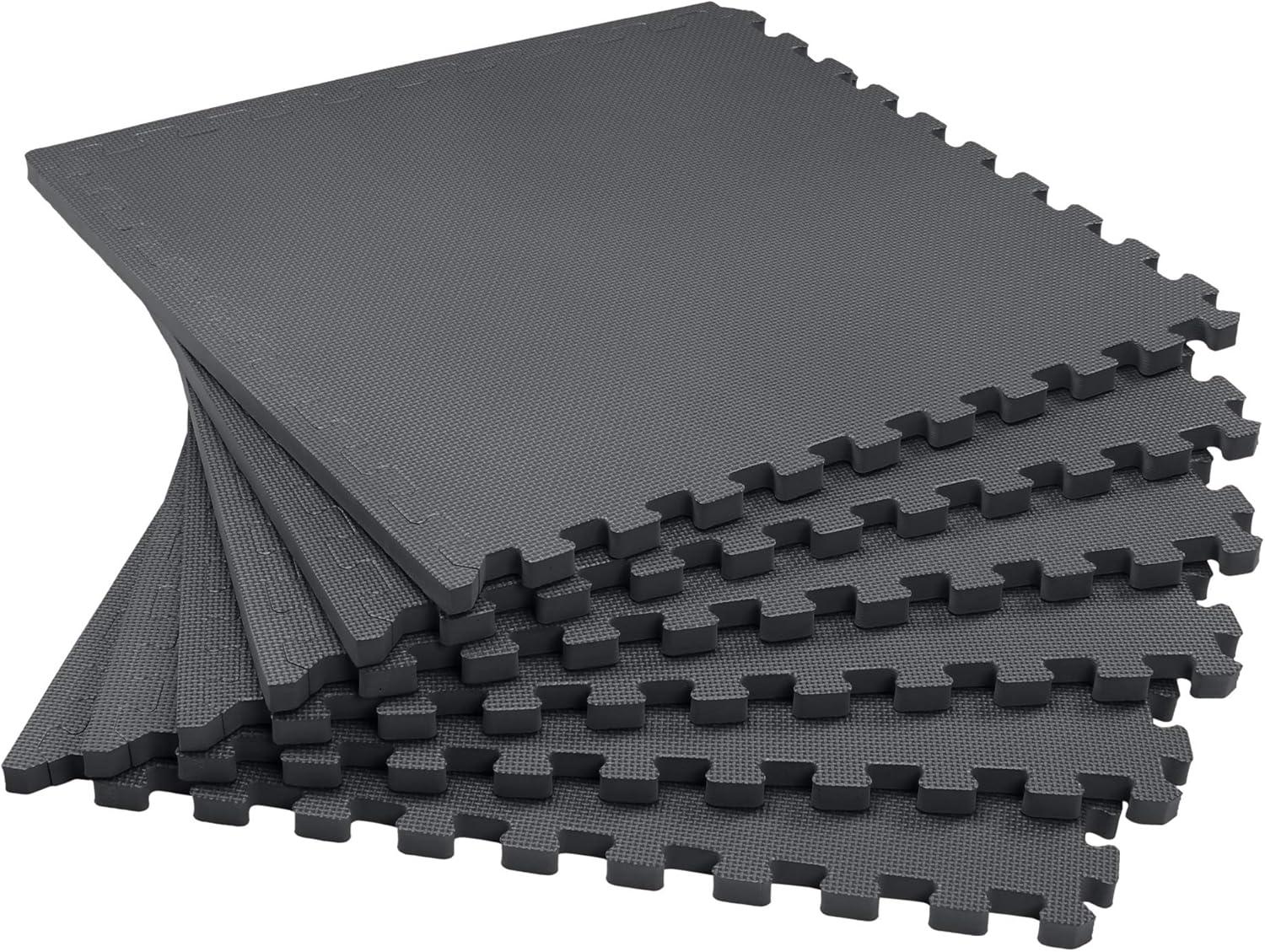 We Sell Mats 3/4 Inch Thick Multipurpose EVA Foam Floor Tiles, Interlocking Floor Mat for Indoor Gym, and Home Use