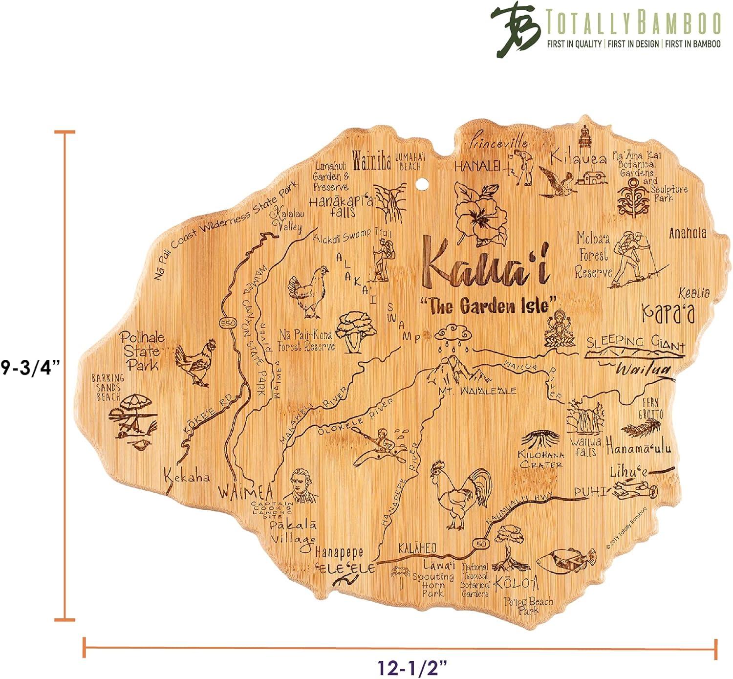 Totally Bamboo Destination Kauai Cutting Board