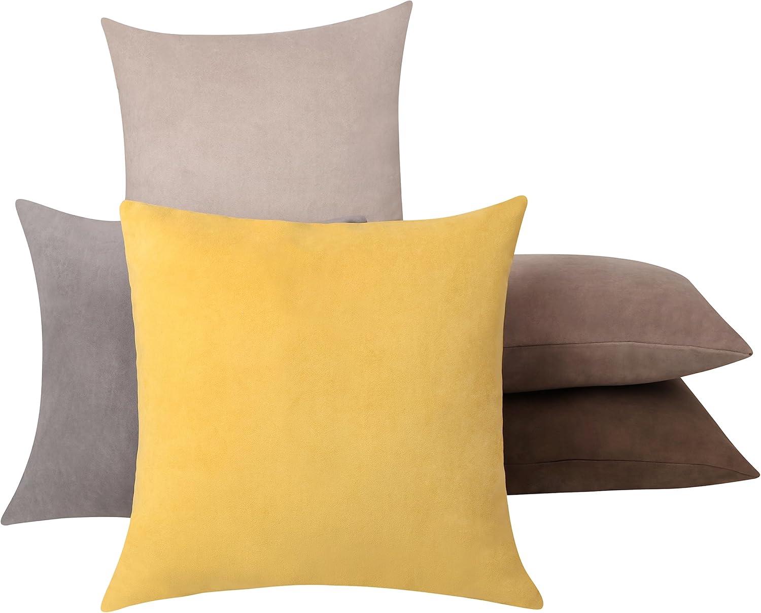 Delara Velvet Decorative Throw Pillow Cover 20 x 20 Inches (Set of 1)
