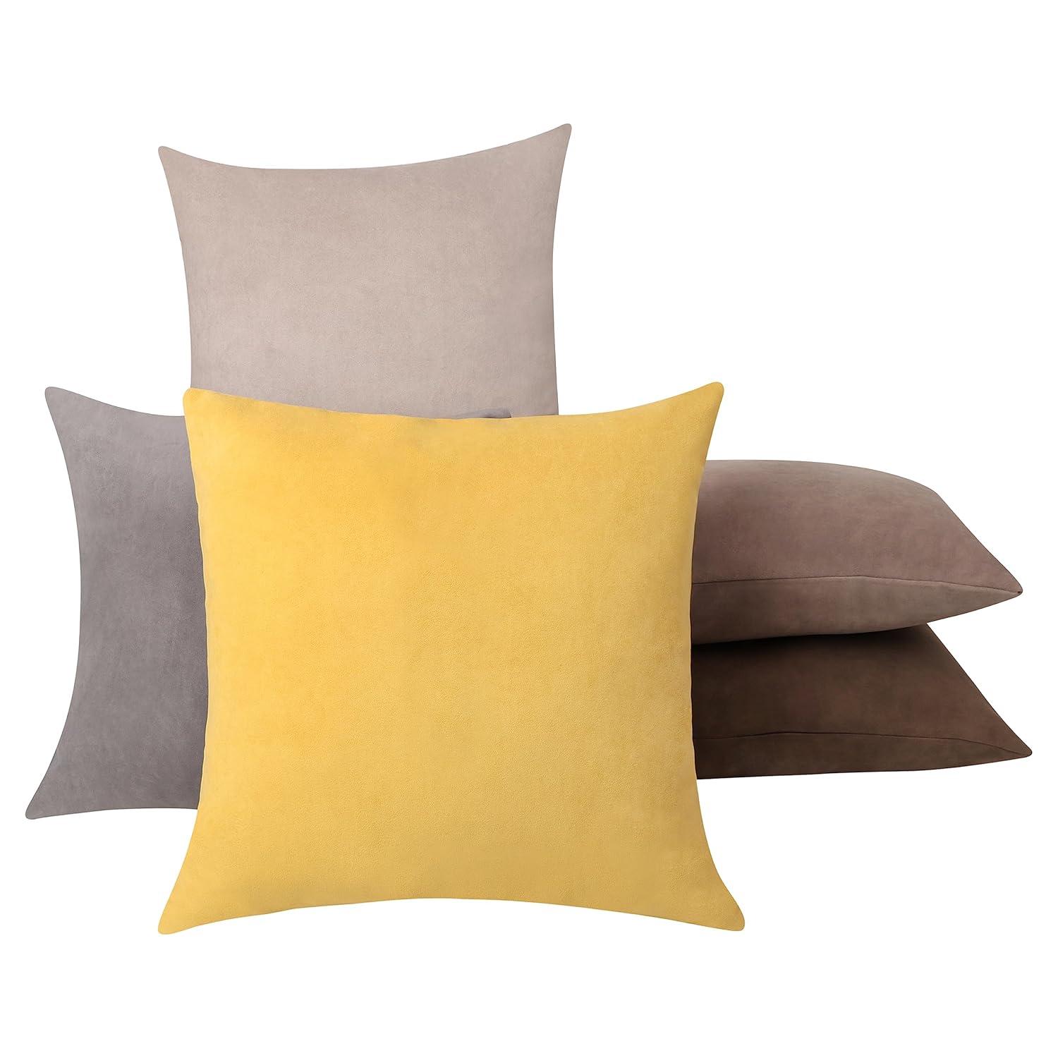 Delara Velvet Decorative Throw Pillow Cover 20 x 20 Inches (Set of 1)