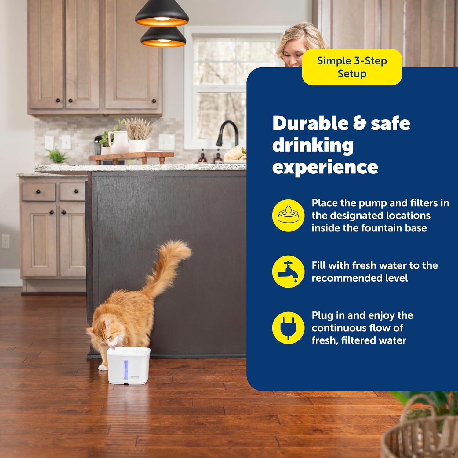 PetSafe PetSafe Viva Pet Fountain, Plastic Tray