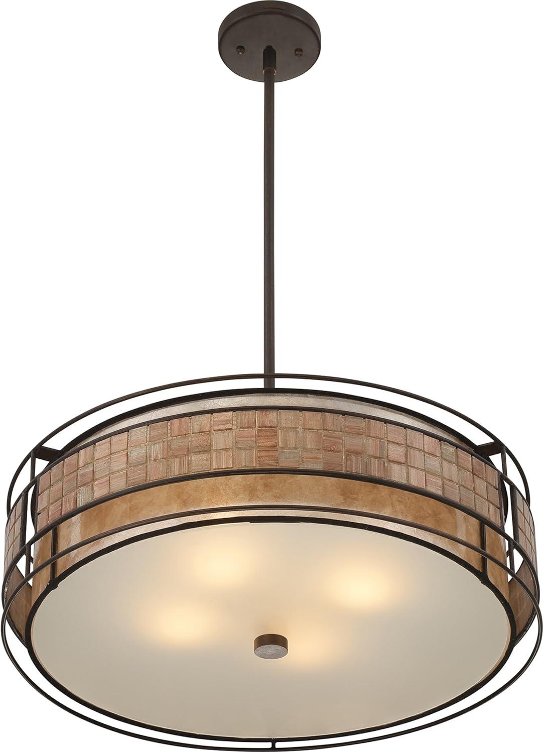 Quoizel Lighting Laguna 4 - Light Pendant in  Renaissance Copper