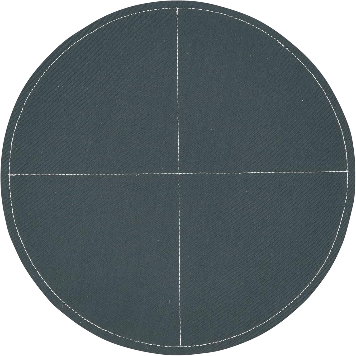 Mirela Collection 100% Polyurethane No Pattern Round Placemat