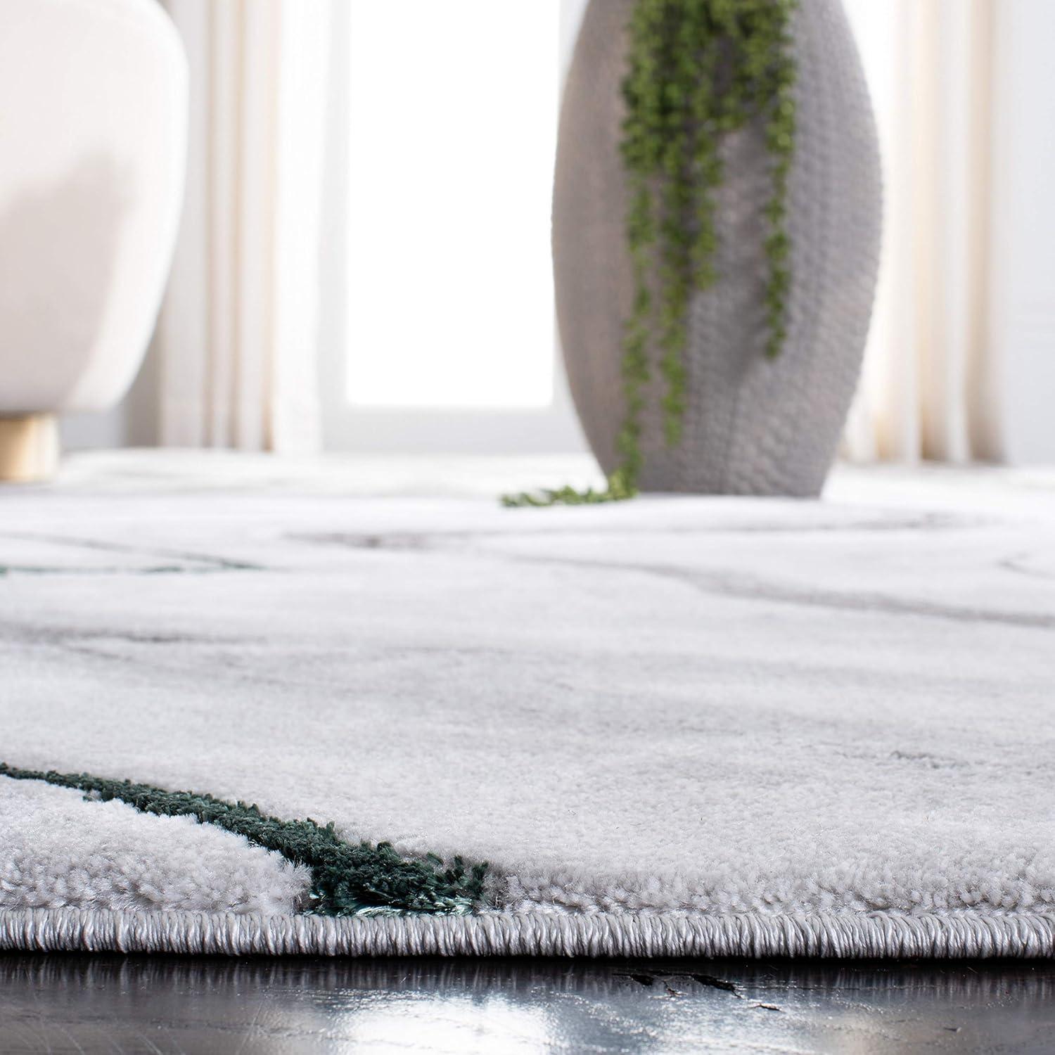 Craft CFT819 Loomed Indoor Area Rug - Grey/Green - 2'7"x5' - Safavieh