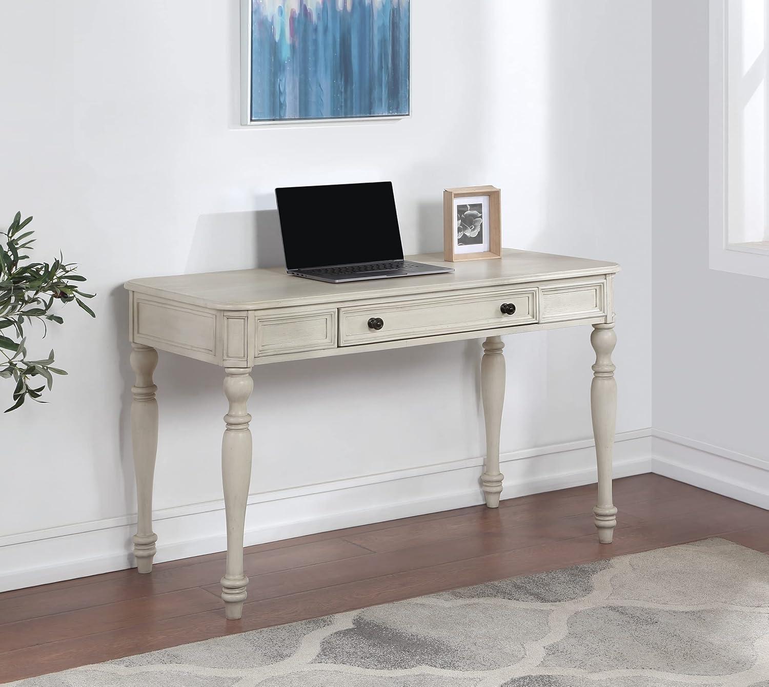 Country Meadows 48" Engineered Wood Desk Antique White