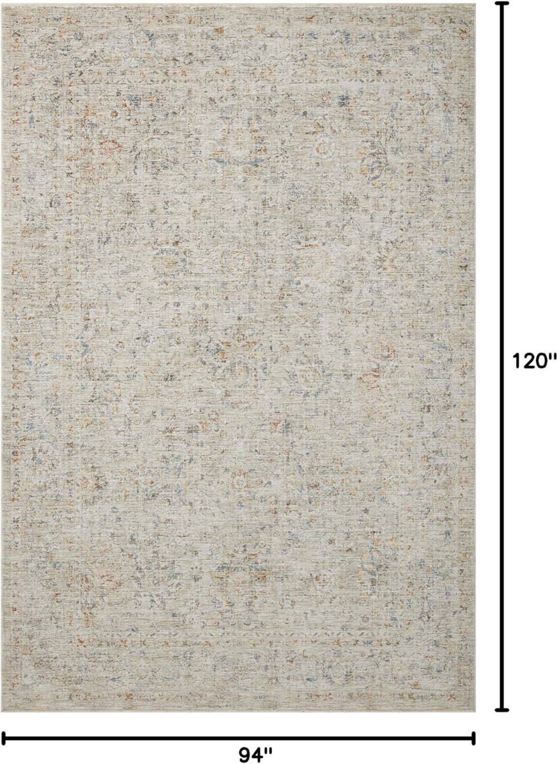 Amber Lewis x Loloi Honora Bone / Multi Area Rug