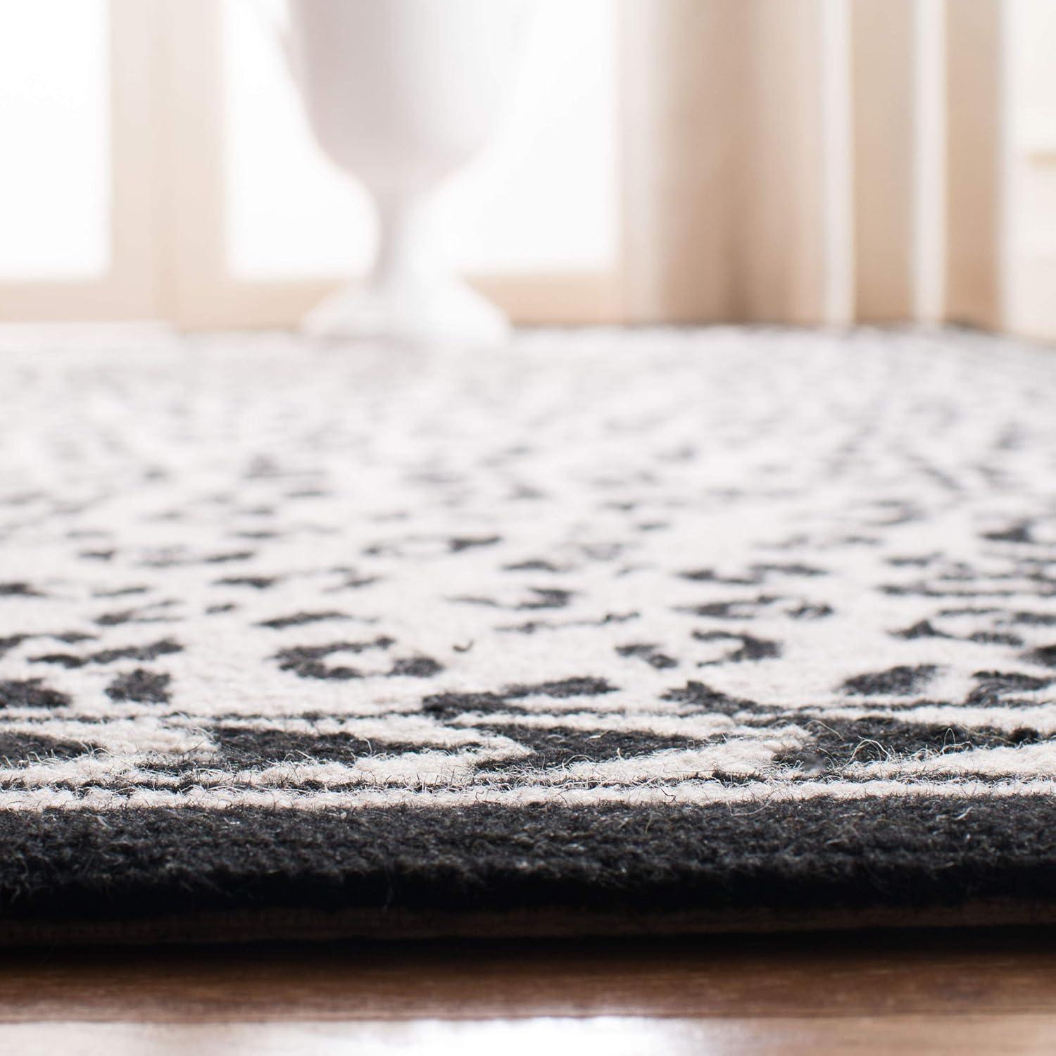 Martha Stewart Rugs Chelsea Hand Hooked Wool Animal Print Rug