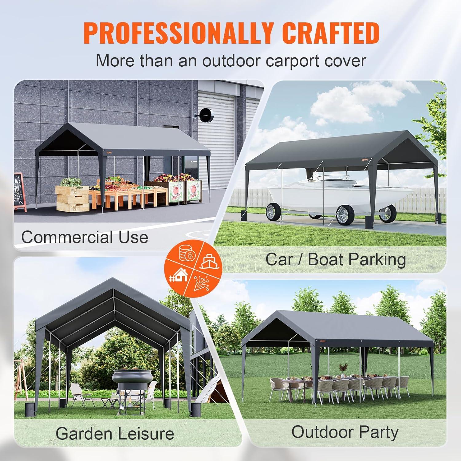 VEVOR Steel Carport