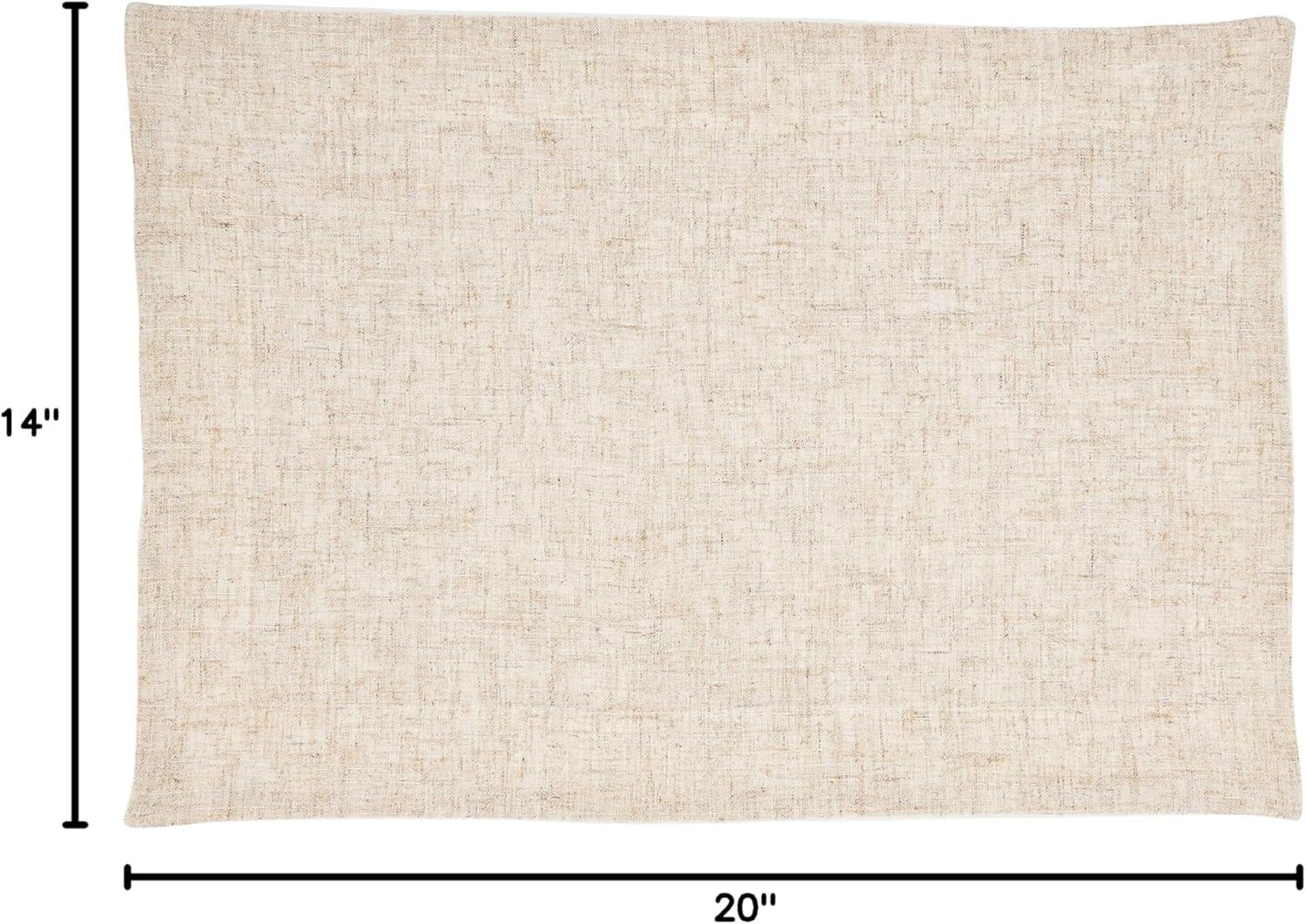 Polyester No Pattern Rectangle Placemat