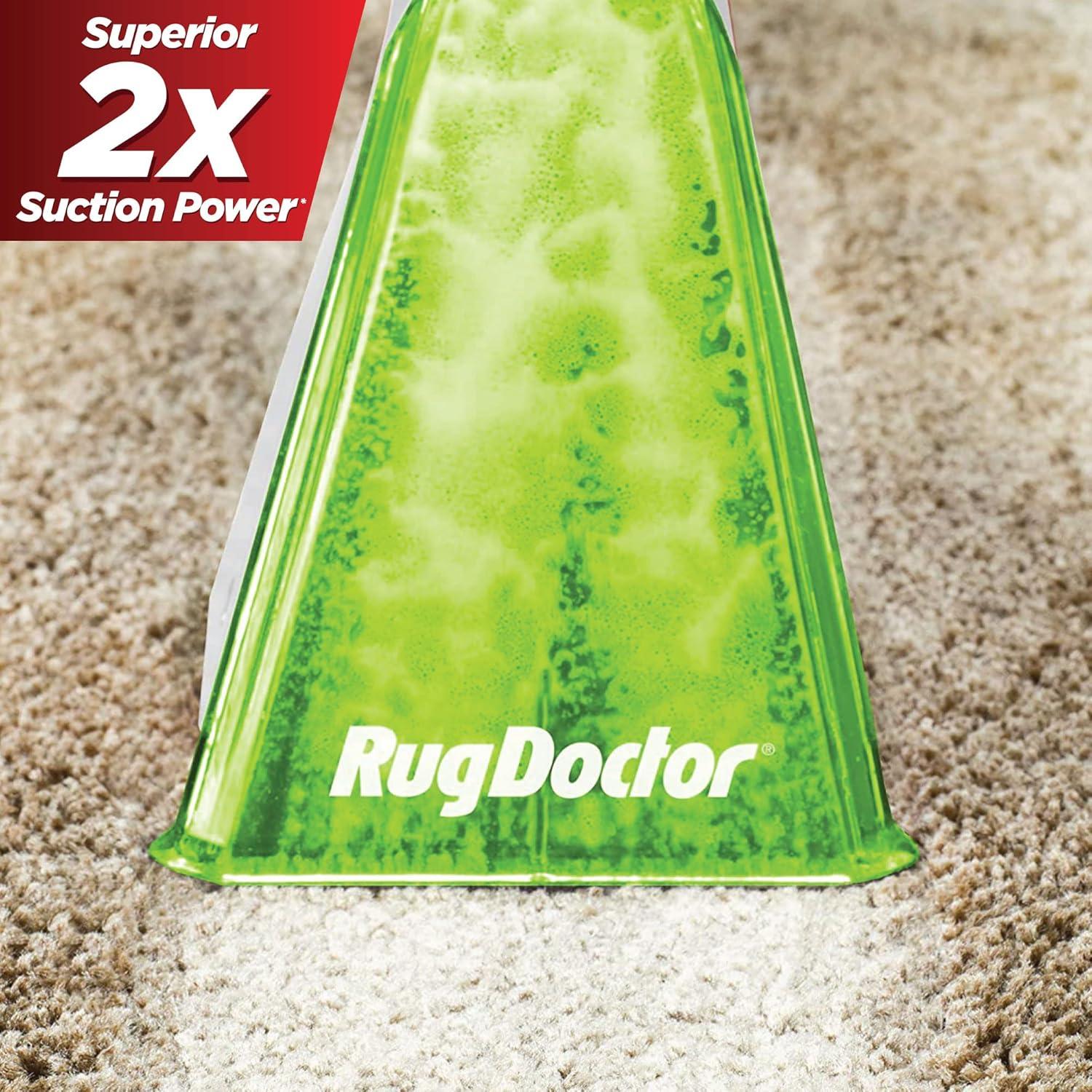 Rug Doctor Pet Portable Spot Cleaner, 2X Suction Power*, Lightweight Pet Carpet Cleaner Machine, Pro-Grade Power Removes Stains & Odors from Rugs, Carpets And Upholstery