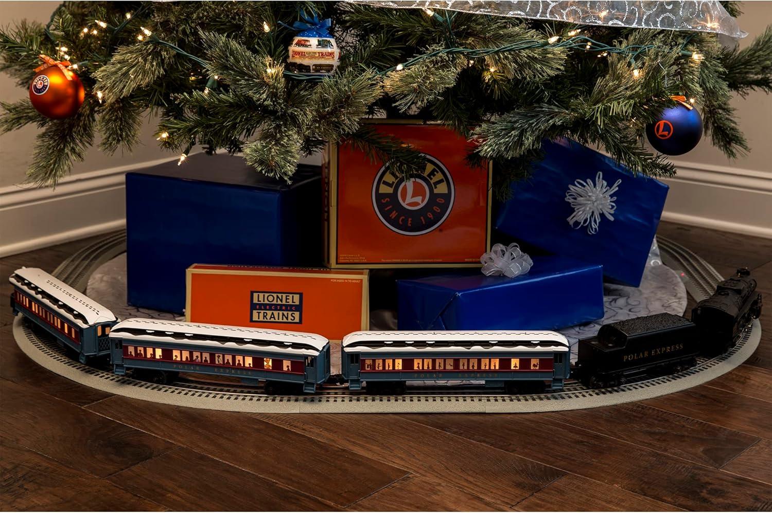Lionel Polar Express Electric O Gauge Train Set with Remote and Bluetooth 5.0 Capability