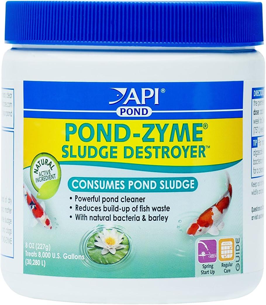 Mars Fishcare  8 oz Jar Pond Care Pond Zyme Enzymatic Pond Cleaner with Barley