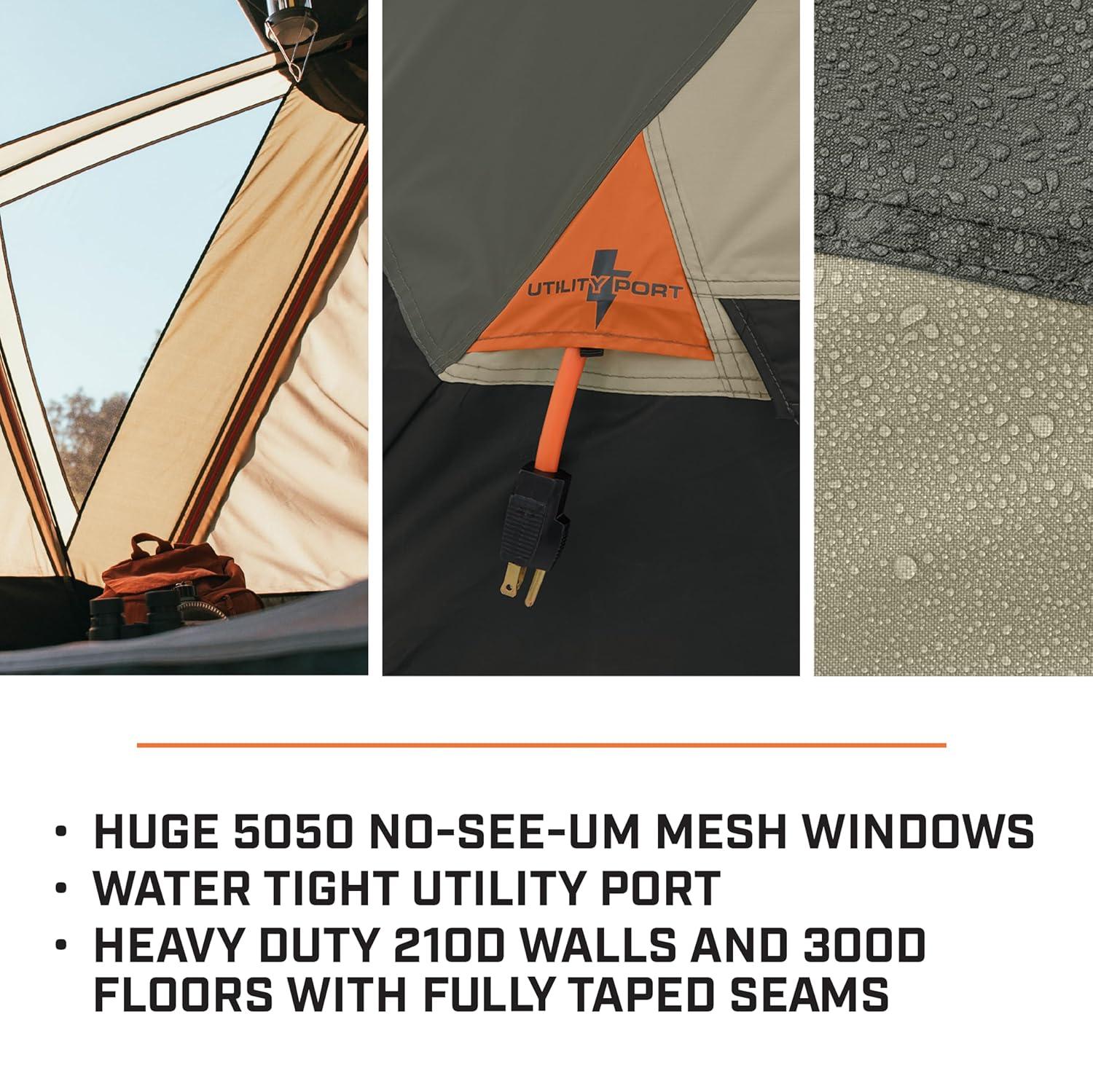 Bushnell 8P Pop-Up Hub Tent