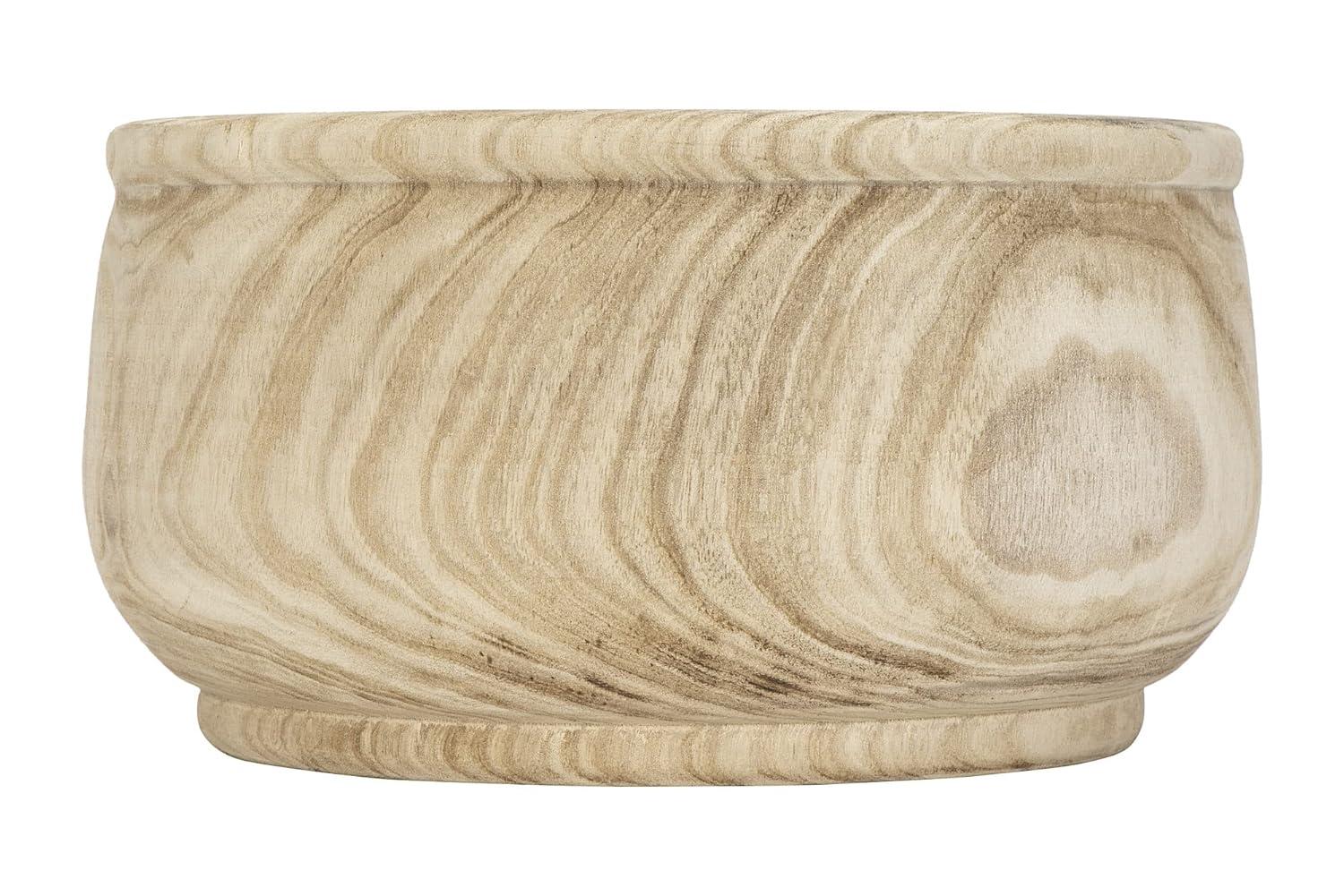 7.5" x 14" Paulownia Wood Planter Natural - Storied Home