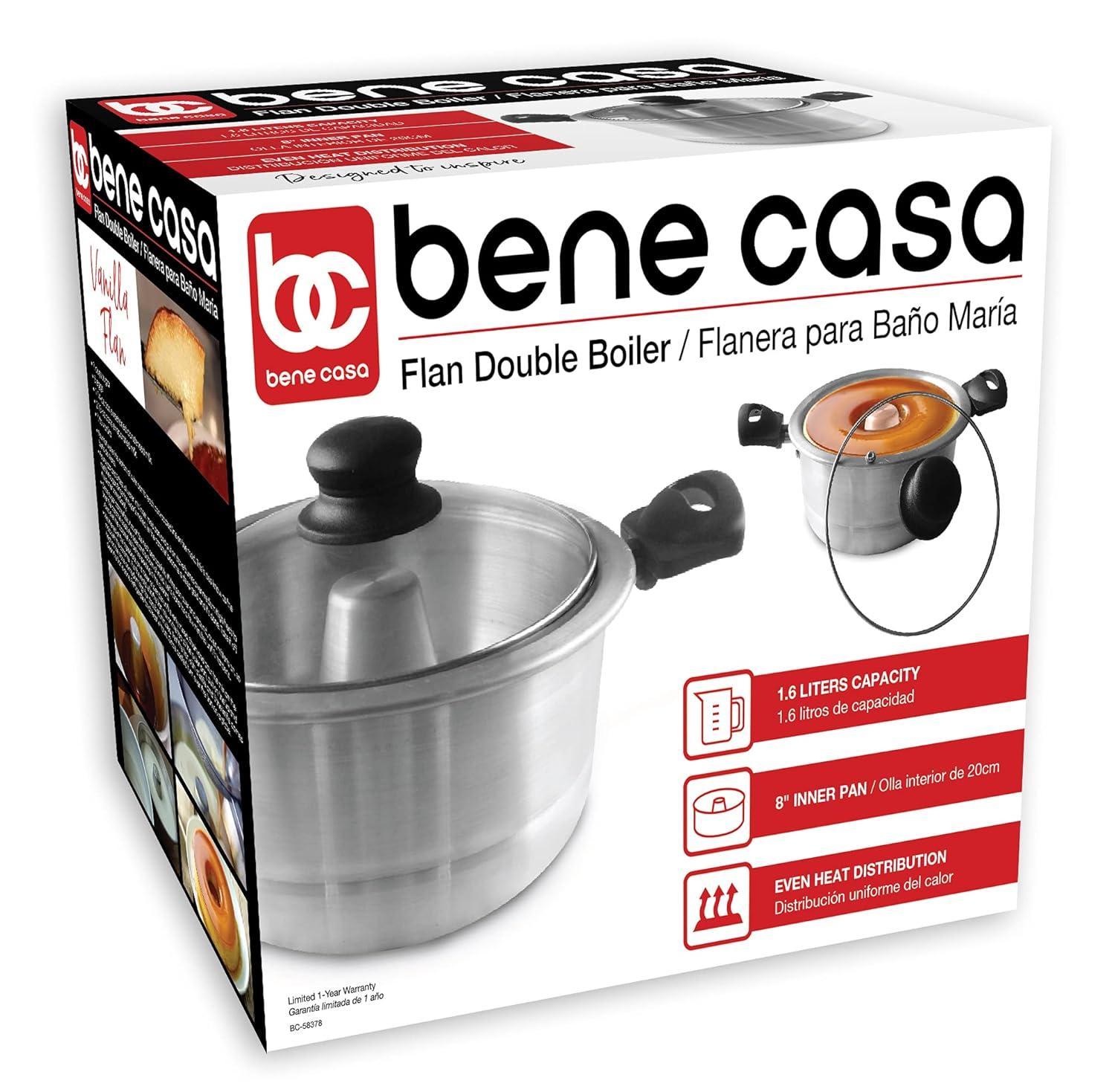 Flan Doble Caldera - Flanera para bano de Maria (Importado) 1.6 lts