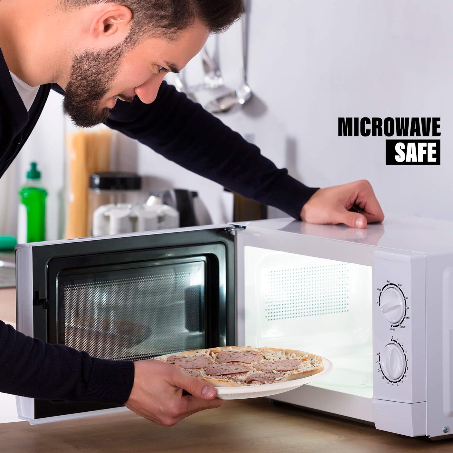 EpiqueOne 350-Piece Disposable Paper Plates Party Set | With Spoons, Forks, Knives, Plates, Straws & Napkins | Microwave & Freezer Safe | Heavy-Duty Dinnerware | Ideal for Parties, Camping & More