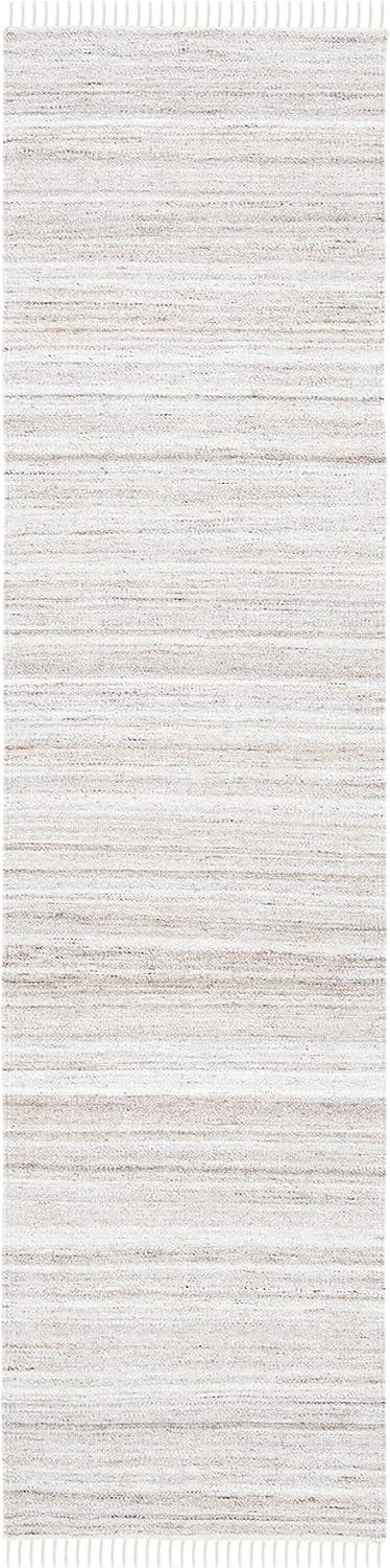 Kilim KLM551 Hand Loomed Runner Rug - Ivory/Brown - 2'3"x9' - Safavieh.