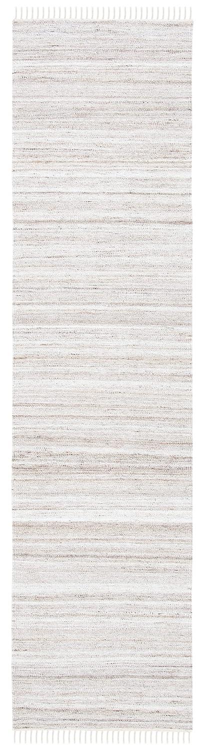 Kilim KLM551 Hand Loomed Runner Rug - Ivory/Brown - 2'3"x9' - Safavieh.