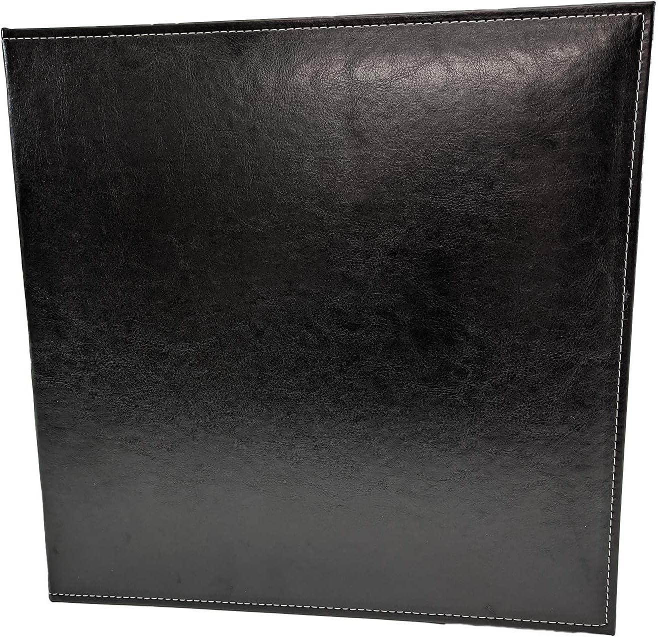 BEACHWATER POOL & SPA, LLC Photo Album Self Adhesive, 100 Pages 50 Sheets, Self Stick Sheet, Scrapbook, Picture Book, 4X6, 5X7, 8X10, 8-1/2X11, Replaceable Pages