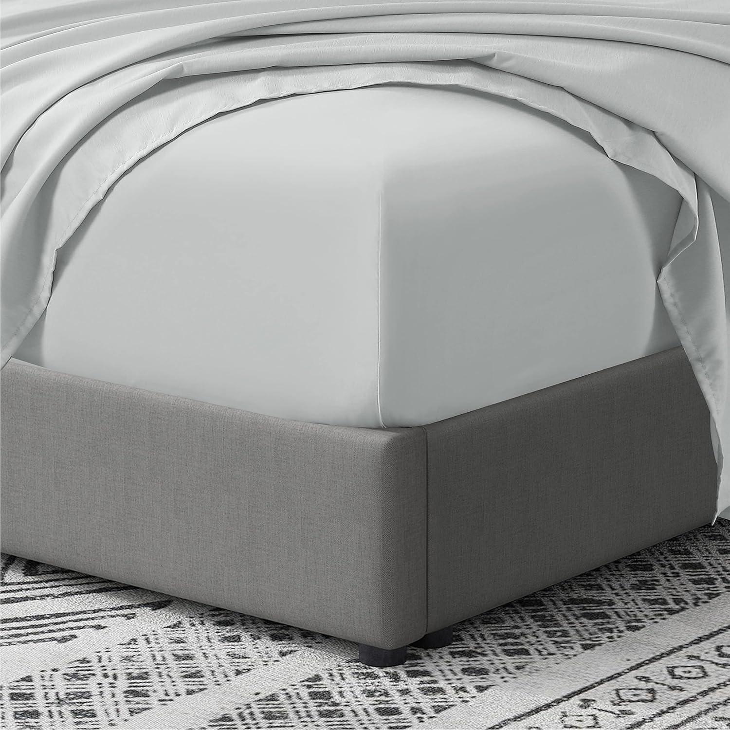 1800 Series 16 Inch Deep Microfiber Fitted Sheet