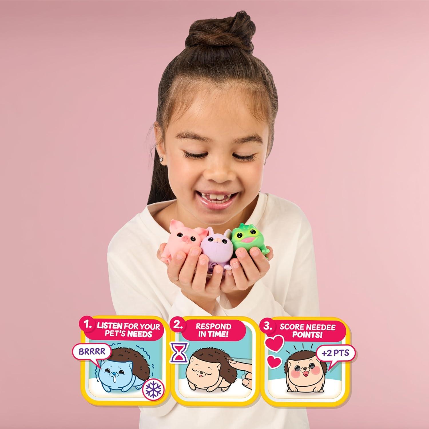 Little Live Pets NeeDees, Interactive Wearable Take-Anywhere Electronic Toy, Collect All 13, Ages 5+