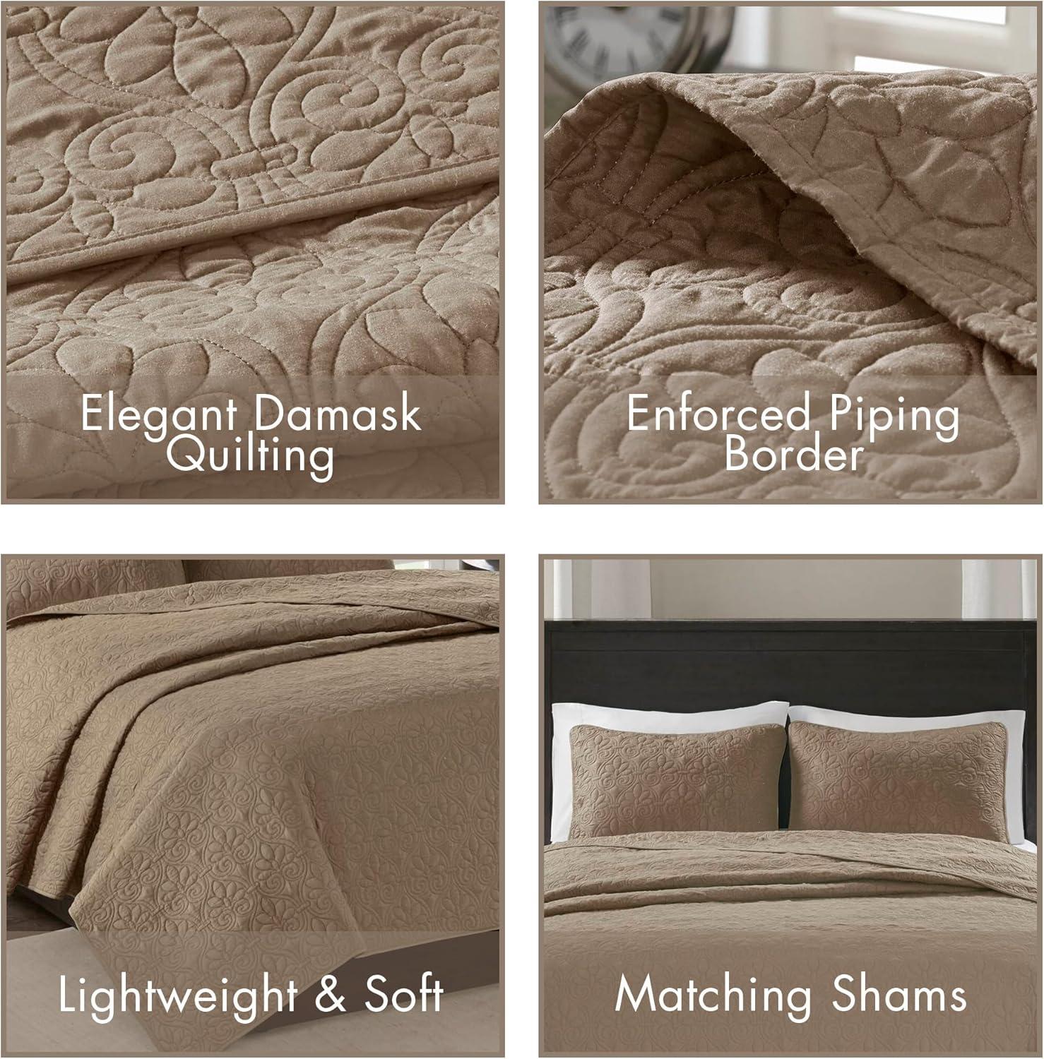 Madison Park Quebec Reversible Quilt Set