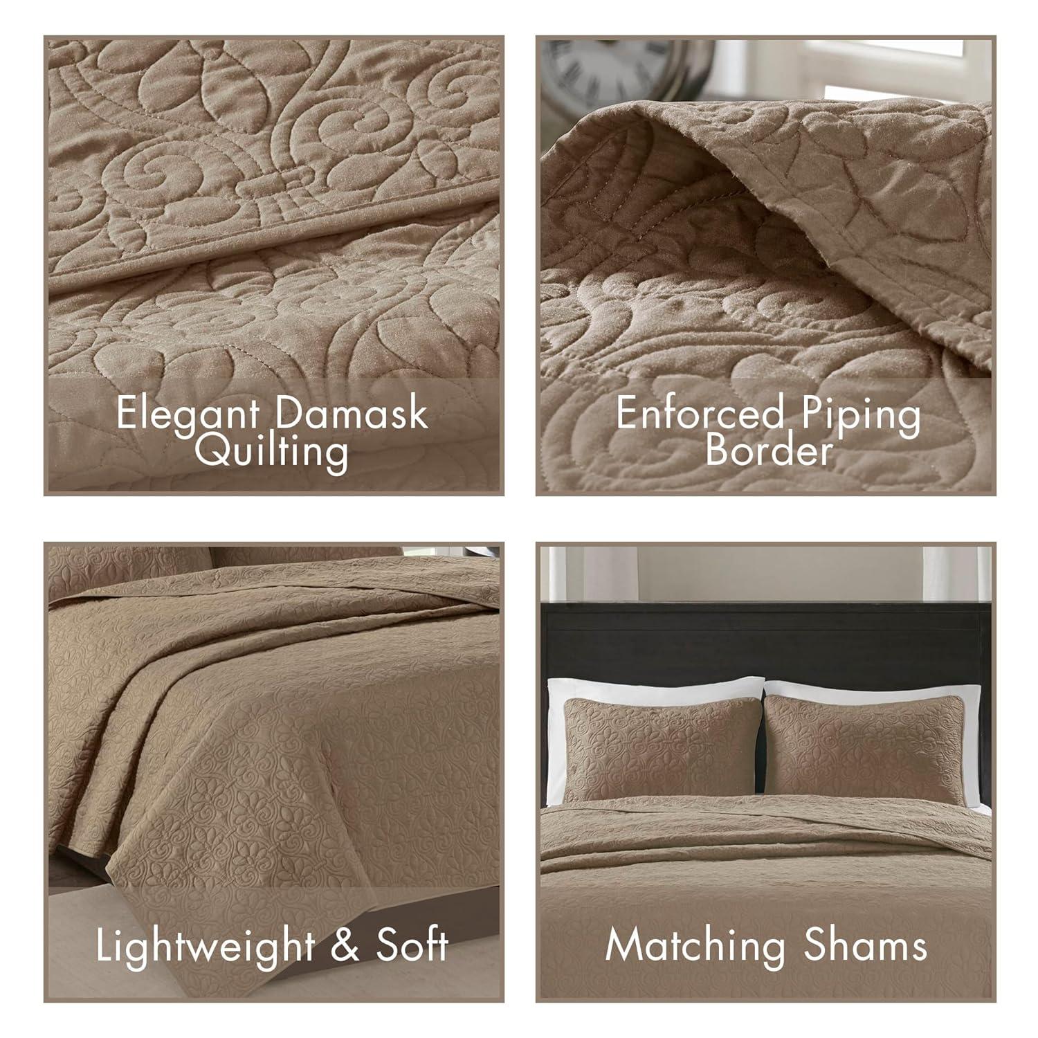 Madison Park Quebec Reversible Quilt Set