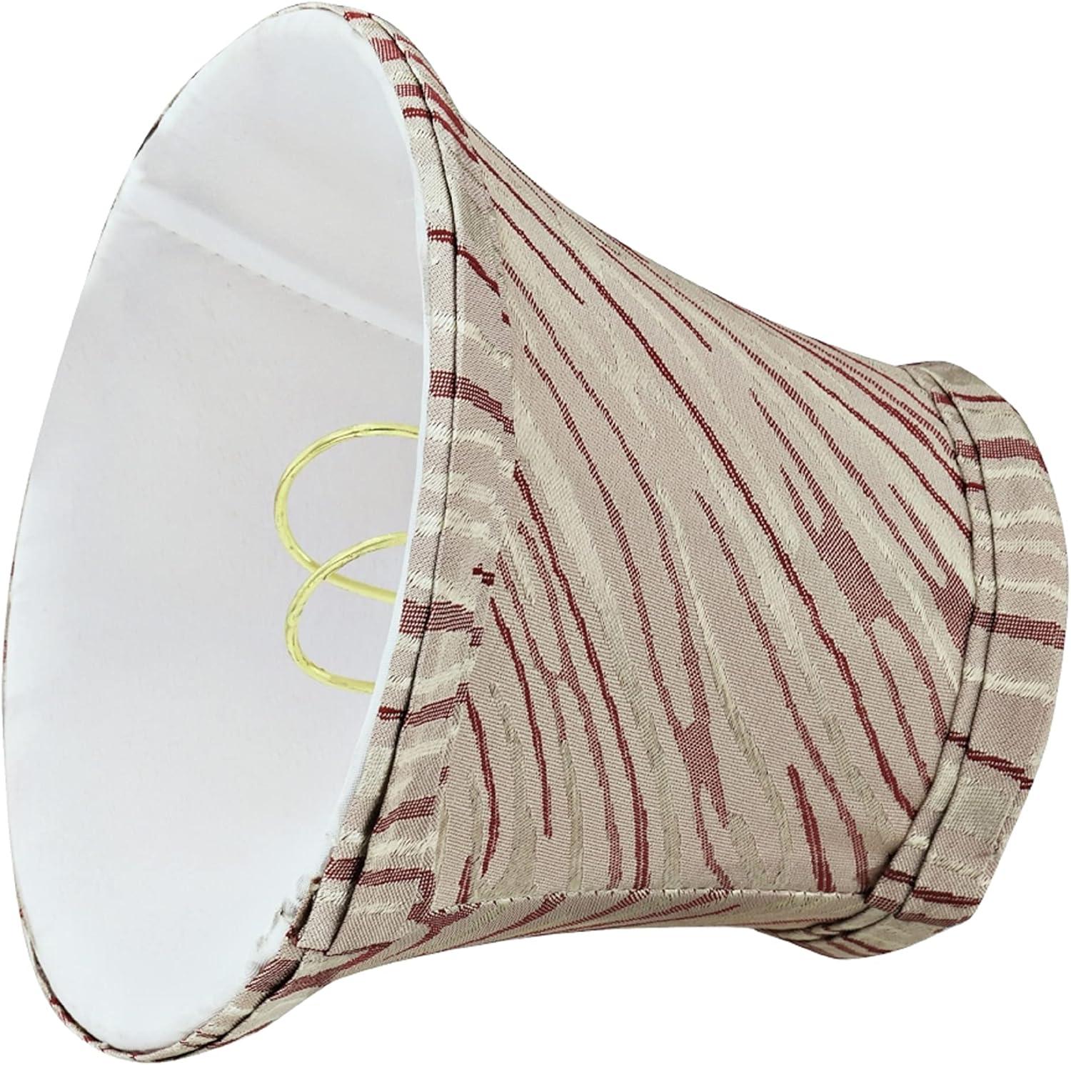 4'' H Textured Fabric Bell Lamp Shade (Set of 6)