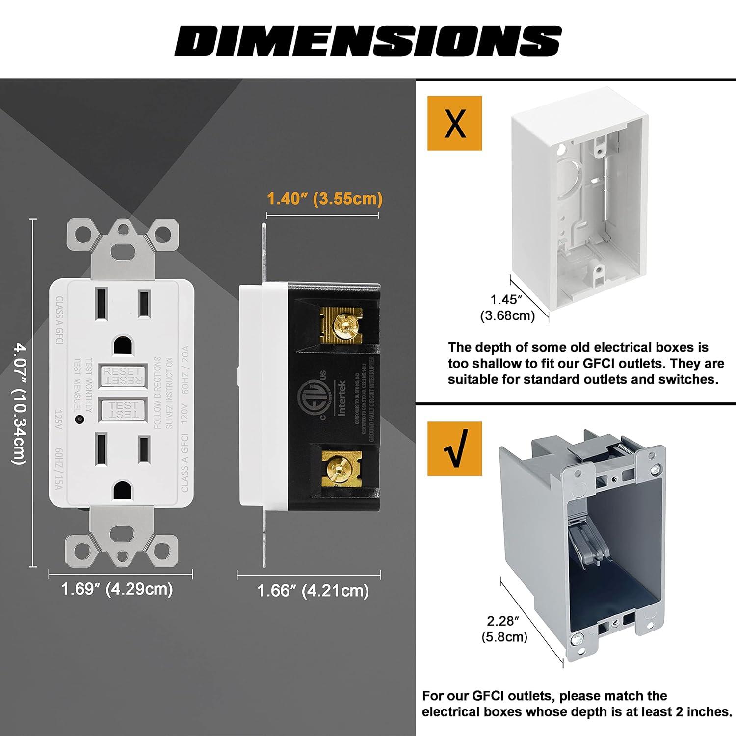 15 Tamper Resistant Single Outlet