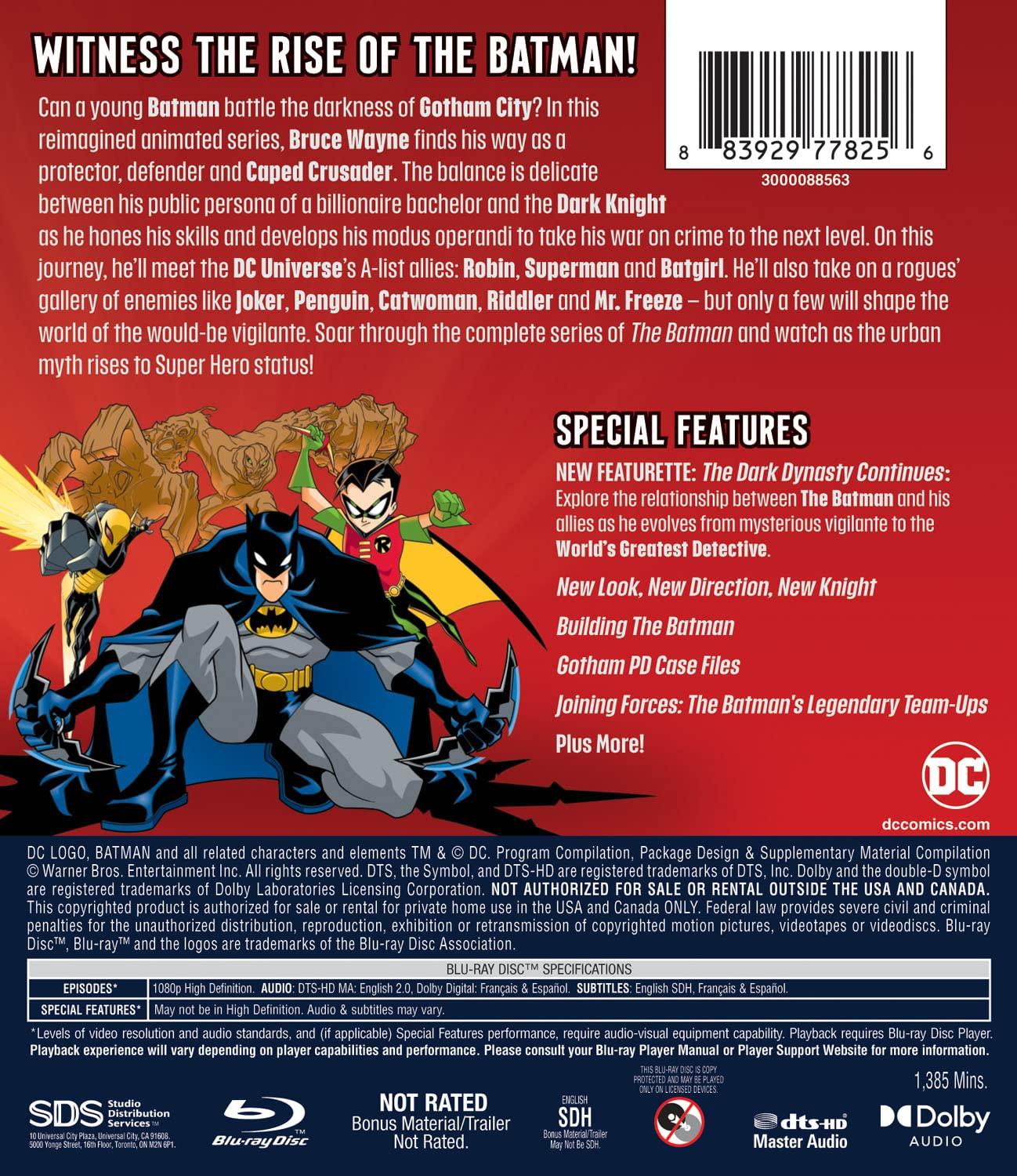 The Batman: The Complete Series (2004-2008) (Blu-ray + Digital Copy)