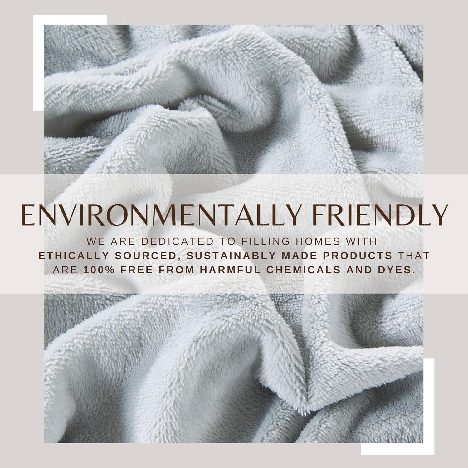 Great Bay Home Fitted Sheet - Ultra Soft Velvet Plush - Twin, Off White