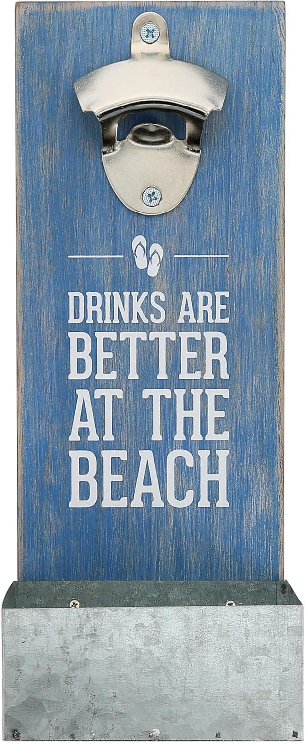 At the Beach - 11.5" Wall Mount Bottle Opener