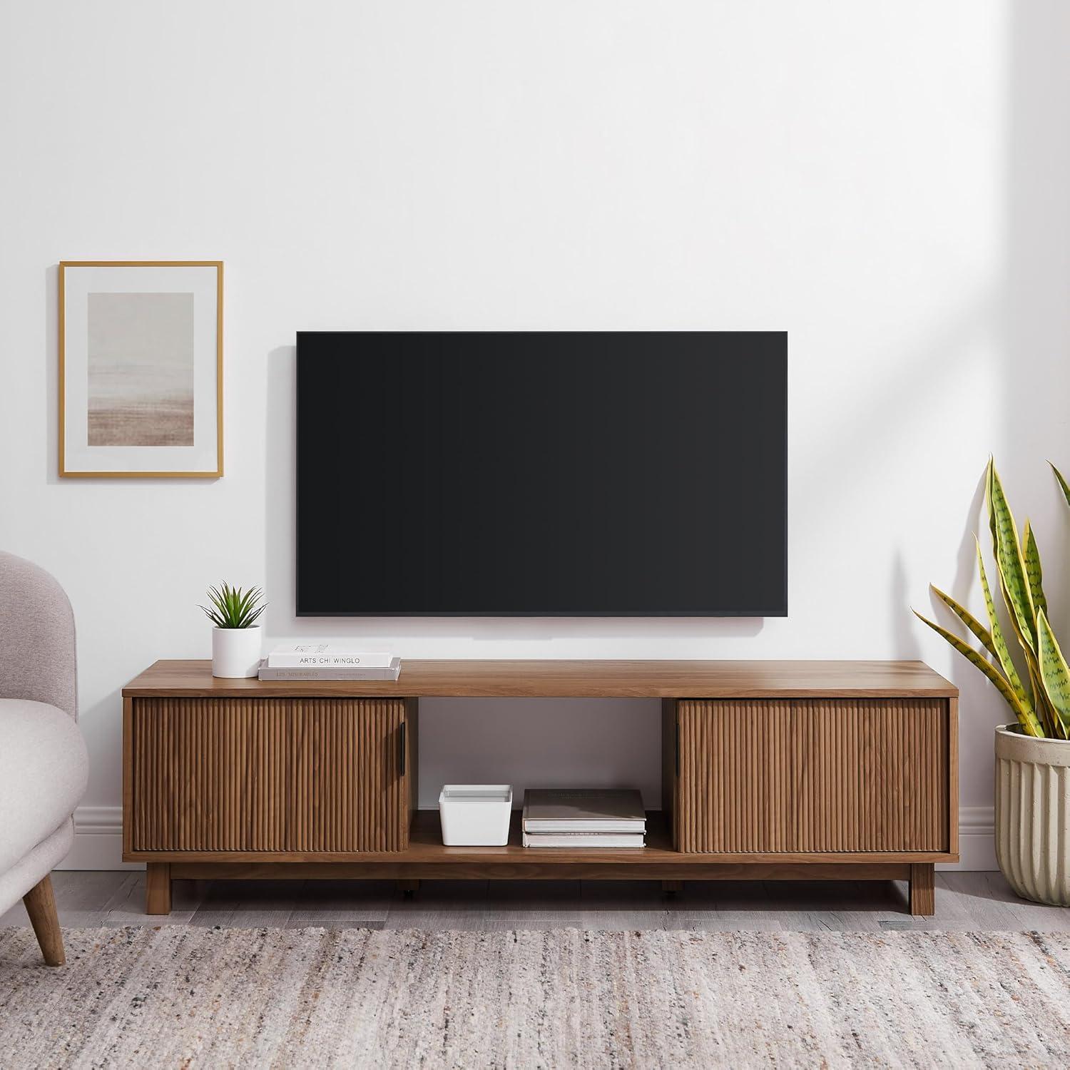 Farmann Reeded 2-Door TV Stand