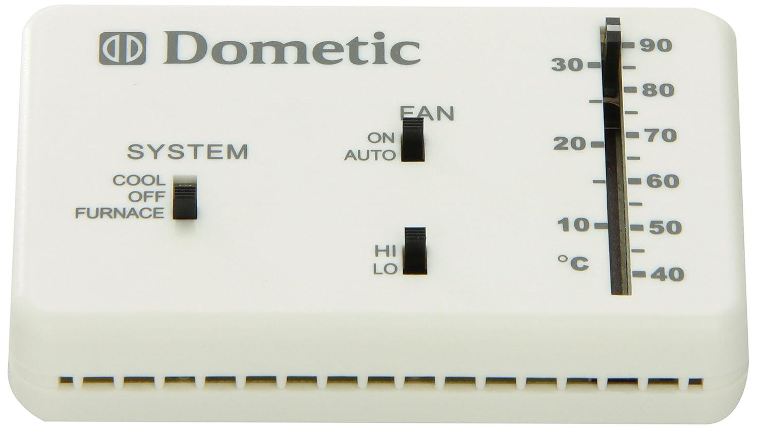 Dometic 3106995.032 OEM Thermostat 6-Wire Analog Control Heat & Cool | Replacement for The Duo-Therm 3106995.032 Thermostat.
