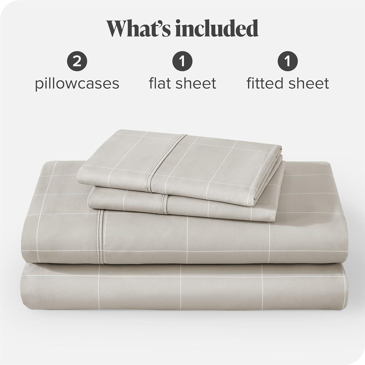 Bare Home Sheet Set - Luxury 1800 Ultra-Soft Microfiber Bed Sheets - Double Brushed - Deep Pockets - Easy Fit