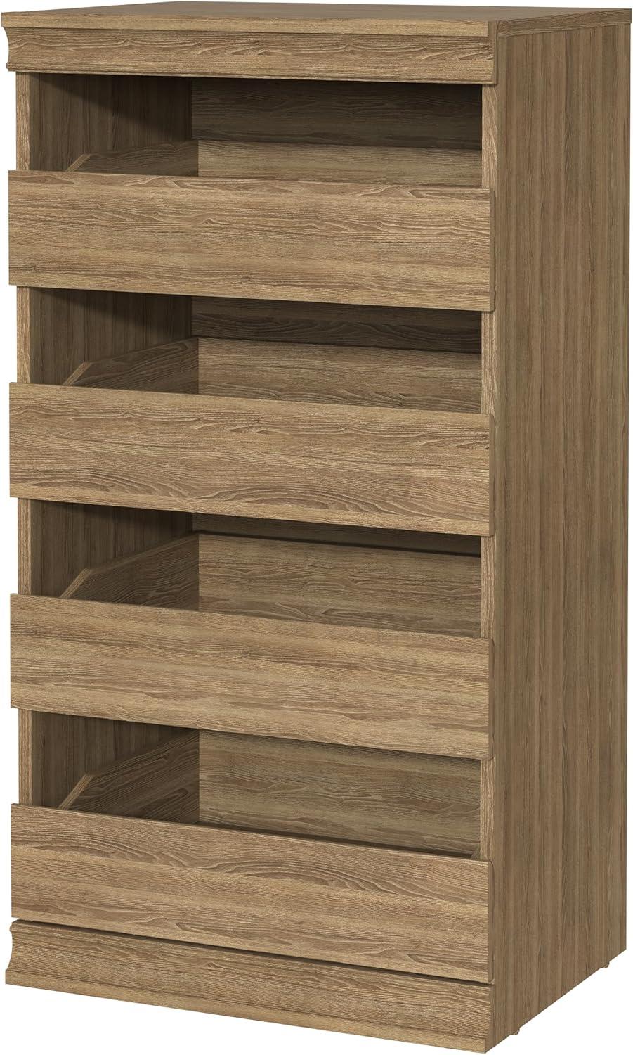 Modular Storage 21.38" W Drawer Unit with 4 Drawers