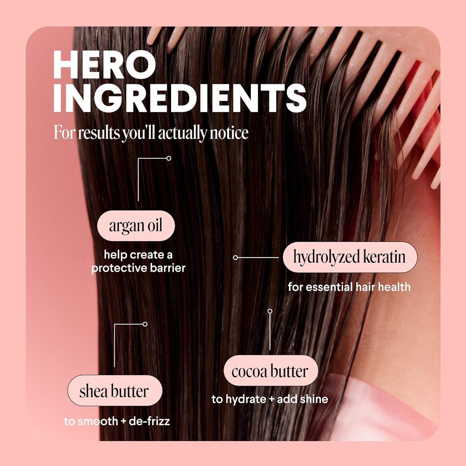 MONDAY HAIRCARE Repair Shampoo and Conditioner Set (12 oz) For Dry to Damaged Hair Made with Keratin, Coconut Oil, Shea Butter, and Vitamin E